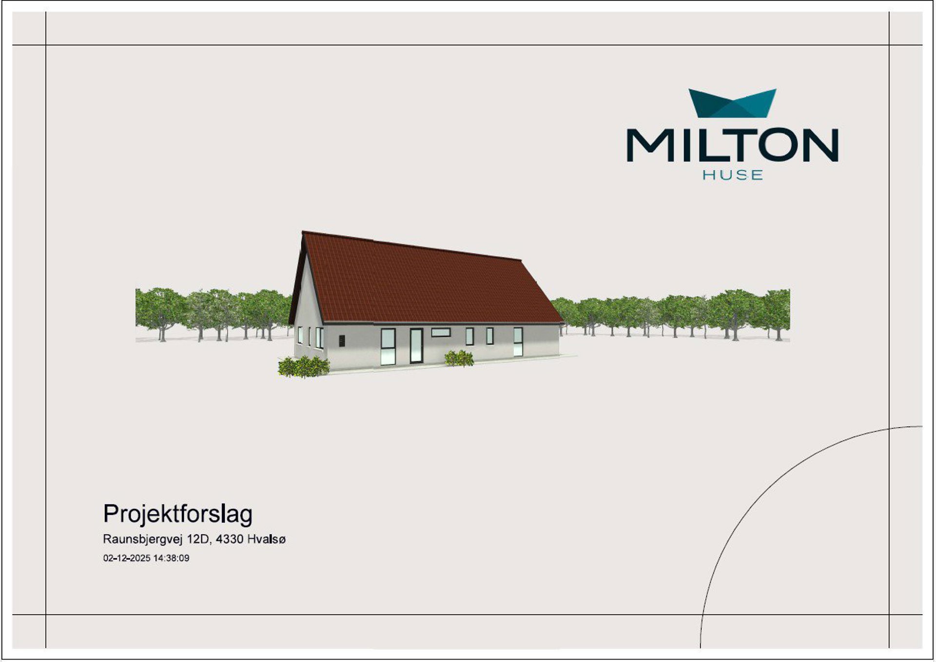 Flyt ind i et arkitektonisk flot og energieffektivt drømmehjem fra Milton Huse