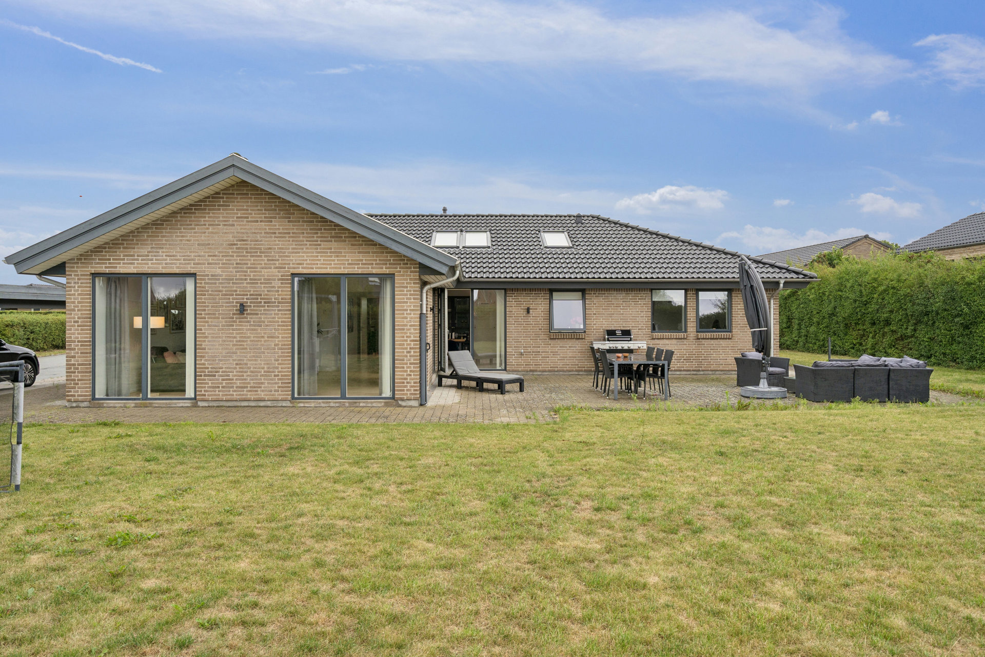 Moderne familievenlig villa i Ågerup