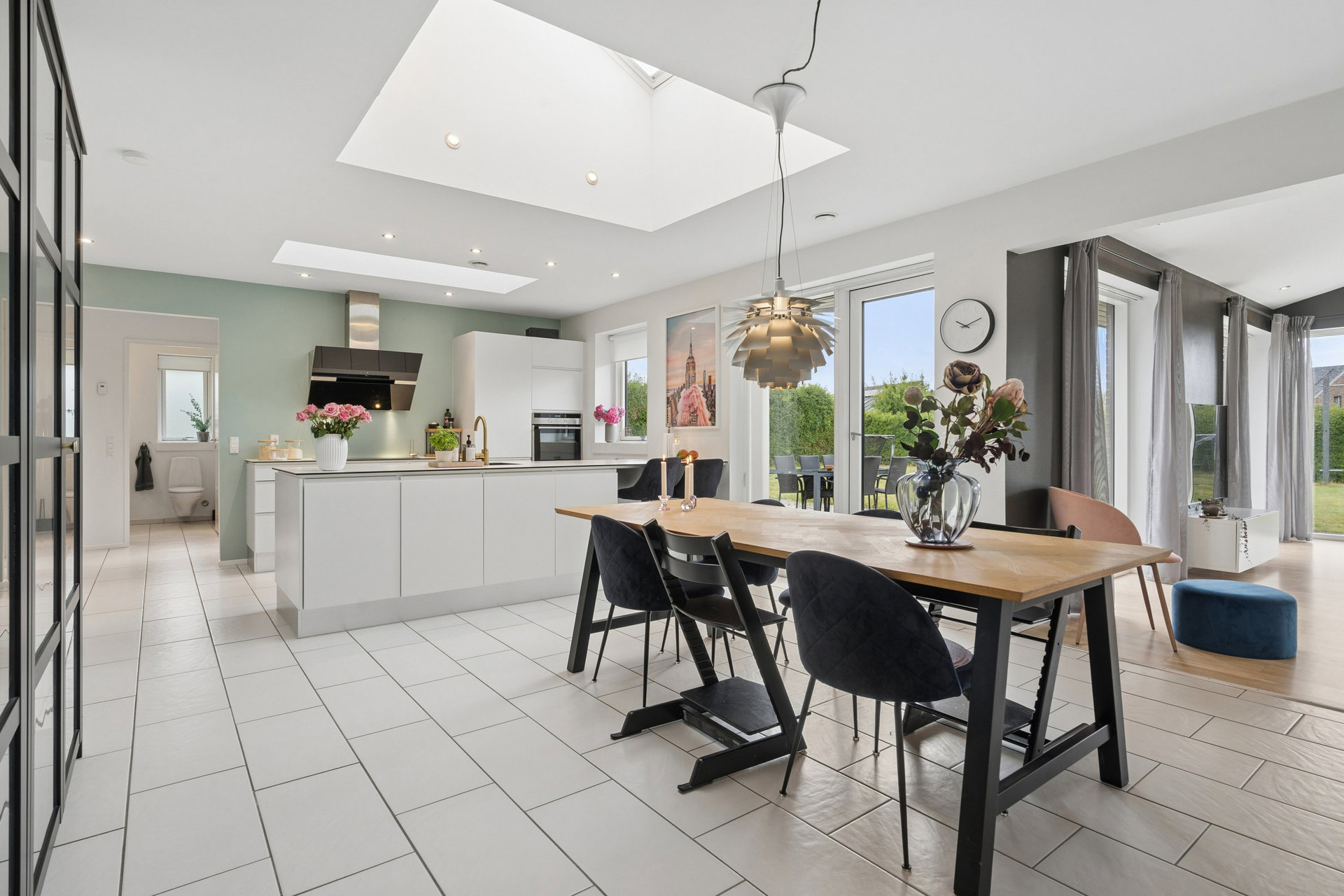 Moderne familievenlig villa i Ågerup